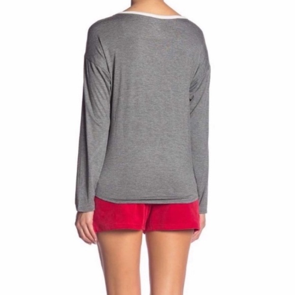 NWT Juicy Couture PJ Set Christmas Pajamas in Red Gray  🩵Price is Firm🩵 - Picture 13 of 13